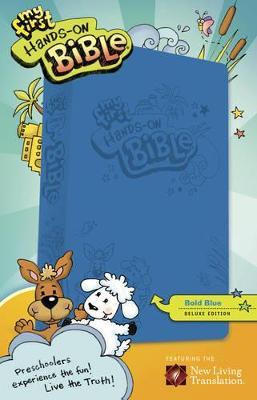 NLT My First Hands-On Bible Blue - Tyndale - cover