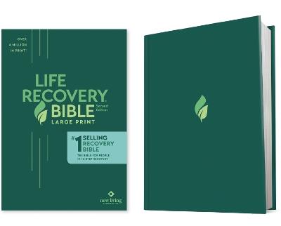 Life Recovery Bible NLT, Large Print - Tyndale - cover