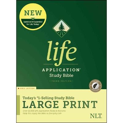 NLT Life Application Study Bible, Third Edition, Large Print - Tyndale - cover