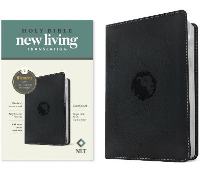 NLT Compact Bible, Filament Edition, Lion Black, Red Letter - cover