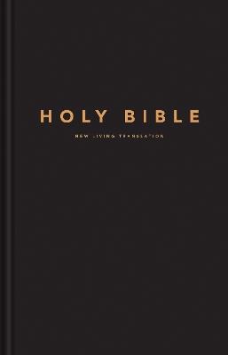 NLT Large Print Pew Bible, Black - Tyndale - cover