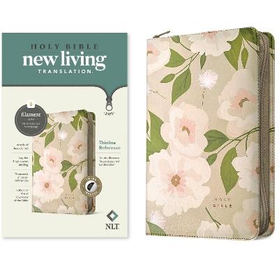 NLT Thinline Reference Zipper Bible, Filament Enabled - cover