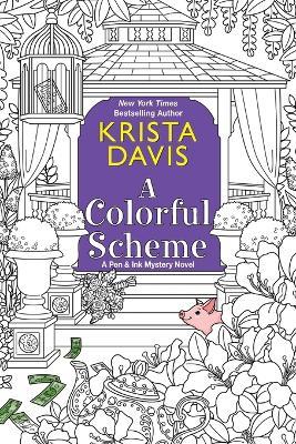 A Colorful Scheme - Krista Davis - cover