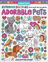 Notebook Doodles Adorable Pets: Coloring & Activity Book - Jess Volinski - cover