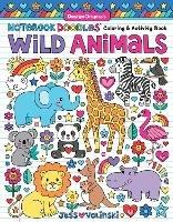 Notebook Doodles Wild Animals: Coloring & Activity Book - Jess Volinski - cover