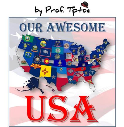 My Awsome USA - Prof. Tiptoe - ebook