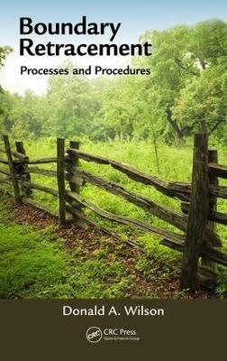 Boundary Retracement: Processes and Procedures - Donald A. Wilson - cover