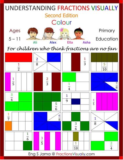 Understanding Fractions Visually Second Edition Colour - Eng S Jama - ebook