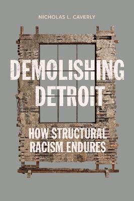 Demolishing Detroit: How Structural Racism Endures - Nicholas L. Caverly - cover