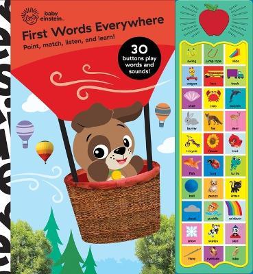 Baby Einstein: First Words Everywhere Sound Book - Pi Kids - cover