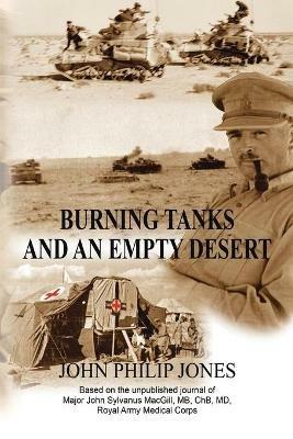 Burning Tanks and an Empty Desert - John Philip Jones - cover