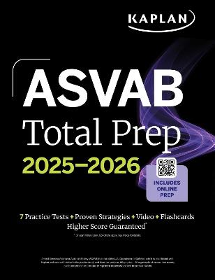 ASVAB Total Prep 2025-2026 - Kaplan Test Prep - cover
