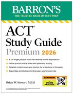 ACT Study Guide Premium, 2026: 6 Practice Tests + Comprehensive Review + Online Practice