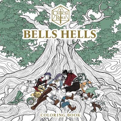 Critical Role: Bells Hells Coloring Book - cover