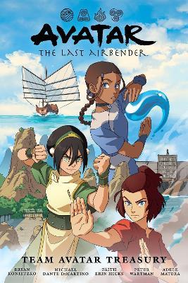 Avatar: The Last Airbender--Team Avatar Treasury Omnibus - Faith Erin Hicks,Peter Wartman,Adele Matera - cover