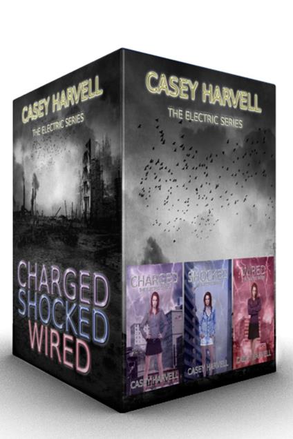 The Electric Series Box Set: Charged, Shocked & Wired - Casey Harvell - ebook