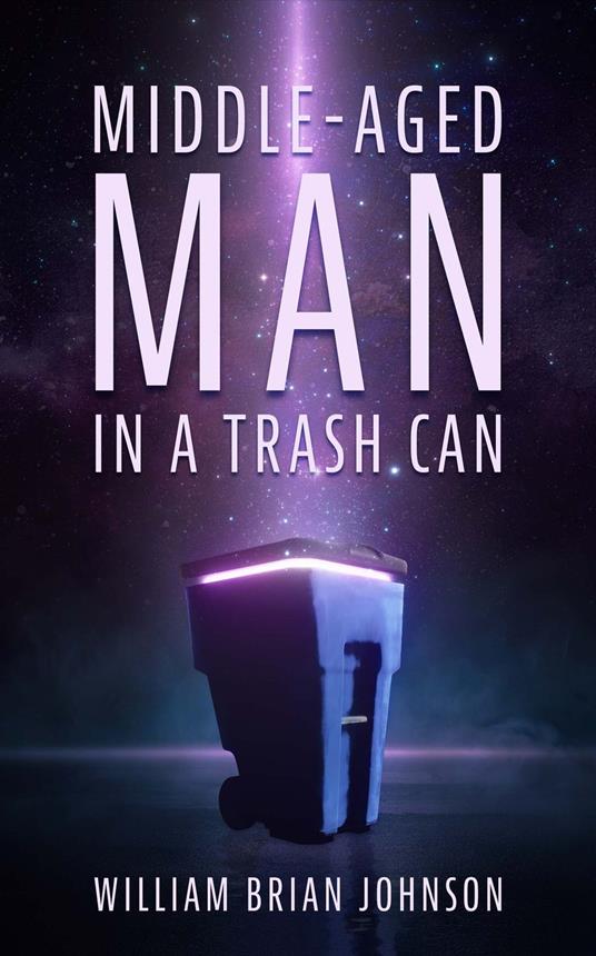 Middle-Aged Man in a Trashcan