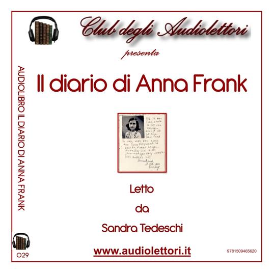 Diario Di Anna Frank, Il