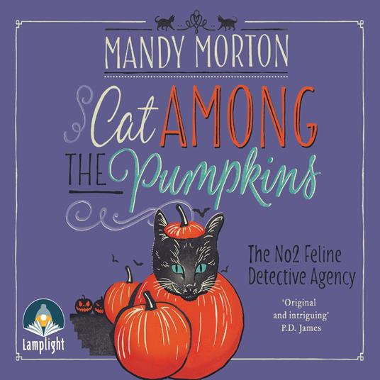 Cat Among the Pumpkins