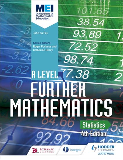 MEI A Level Further Mathematics Statistics 4th Edition