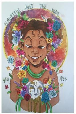 Beautiful... Just The Way You Are - Alan J L Gaines - cover