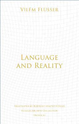 Language and Reality - Vilem Flusser - cover