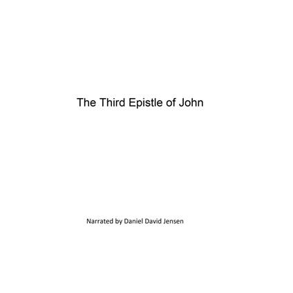 The Third Epistle of John