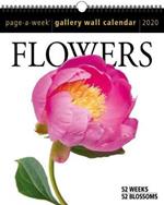 2020 Flowers Page-A-Week Gallery Wall Calendar