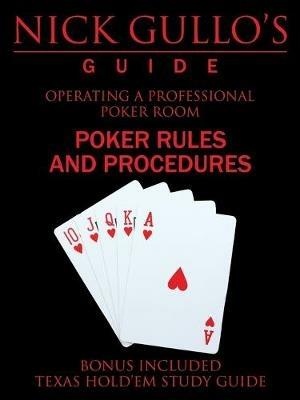 Nick Gullo's Guide: Operating a Professional Poker Room - Nick Gullo - cover