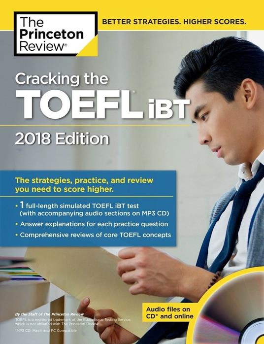 Cracking the TOEFL iBT with Audio CD - Princeton Review - cover