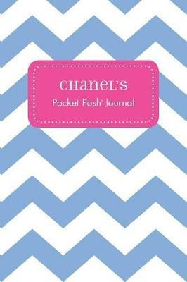 Chanel's Pocket Posh Journal, Chevron - cover