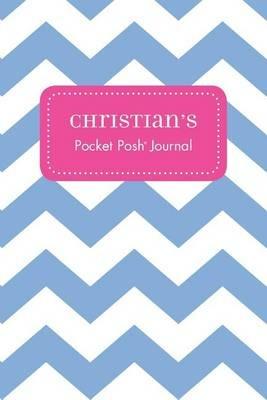 Christian's Pocket Posh Journal, Chevron - cover