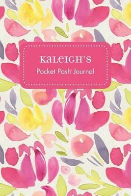 Kaleigh's Pocket Posh Journal, Tulip - cover