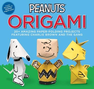 Peanuts Origami: 20+ Amazing Paper-Folding Projects Featuring Charlie Brown and the Gang - Charles M. Schulz - cover