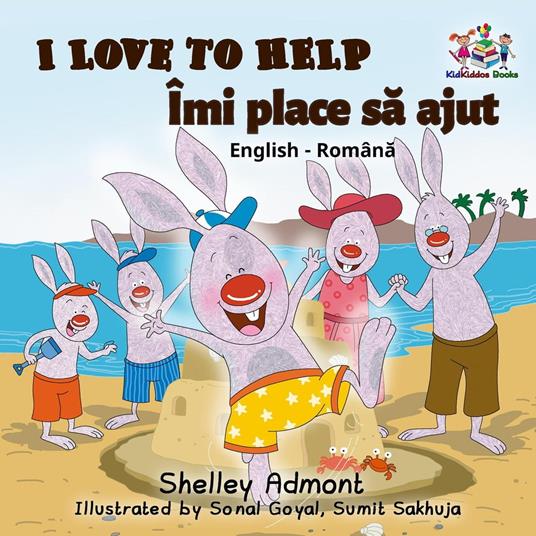 I Love to Help Îmi place sa jut (Romanian Kids Book) - Shelley Admont,S.A. Publishing - ebook
