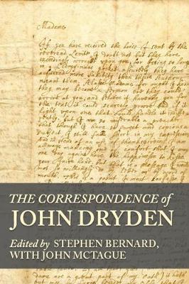 The Correspondence of John Dryden - cover