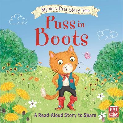 My Very First Story Time: Puss in Boots: Fairy Tale with picture glossary and an activity - Pat-a-Cake,Rachel Elliot - cover