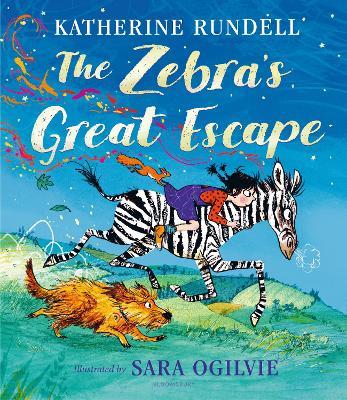 The Zebra's Great Escape - Katherine Rundell - cover