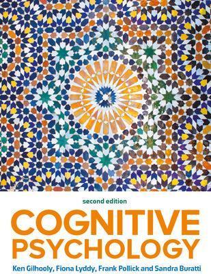 Cognitive Psychology 2e - Kenneth Gilhooly,Fiona Lyddy,Frank Pollick - cover