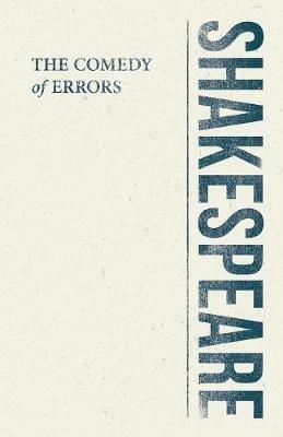 The Comedy of Errors - William Shakespeare - cover
