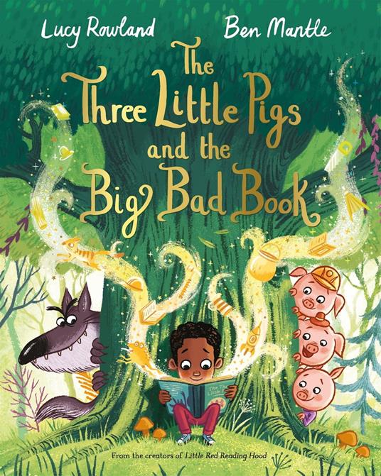 The Three Little Pigs and the Big Bad Book - Lucy Rowland,Ben Mantle - ebook