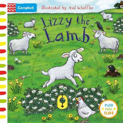Lizzy the Lamb: A Push, Pull, Slide Book - Campbell Books - cover