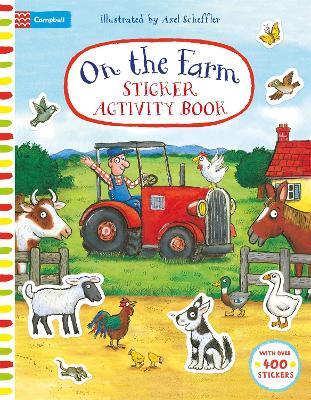 On The Farm Sticker Activity Book - Campbell Books - cover