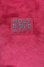 NIV Pocket Fluffy Pink Bible