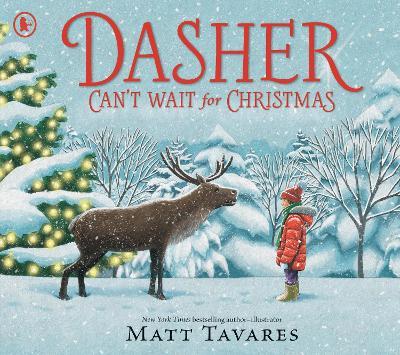 Dasher Can't Wait for Christmas: The second story in the New York Times bestselling Dasher series, full of festive warmth and charm to share with children on Christmas Eve, in the spirit of giving. Ages 3, 4, 5, 6 - Matt Tavares - cover