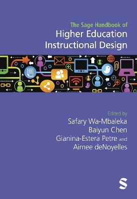 The Sage Handbook of Higher Education Instructional Design - cover