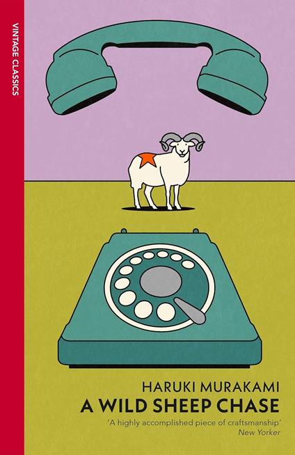 A Wild Sheep Chase - Haruki Murakami - cover