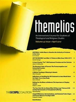 Themelios, Volume 42, Issue 1 - cover
