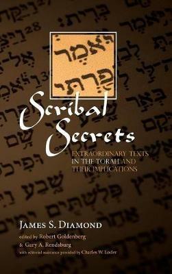 Scribal Secrets: Extraordinary Texts in the Torah and Their Implications - James S Diamond - cover