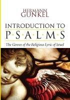 Introduction to Psalms - Hermann Gunkel - cover